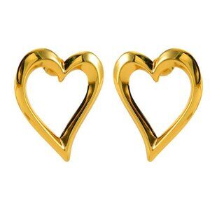 Stainless steel "Hearts" Earring